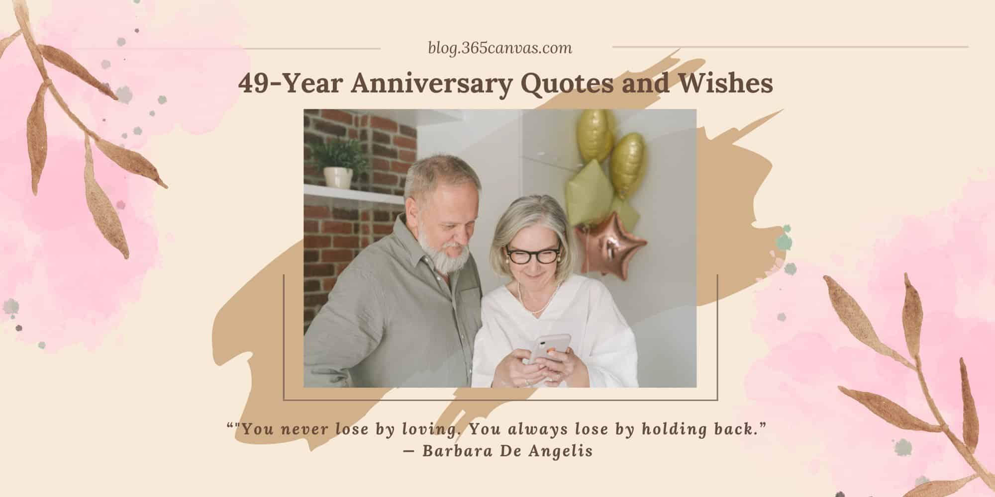 79+ Best 49th Year Copper Anniversary Quotes, Wishes and Messages