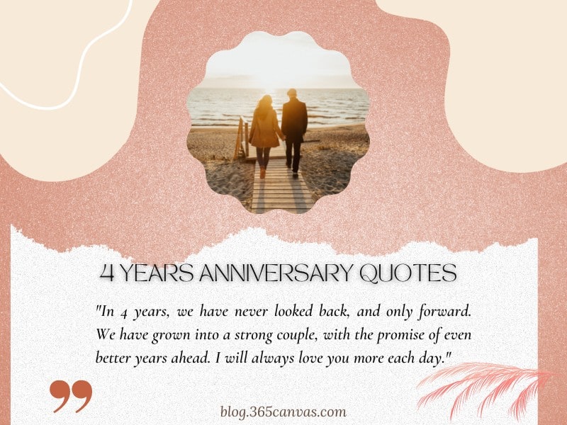 4th wedding anniversary quotes