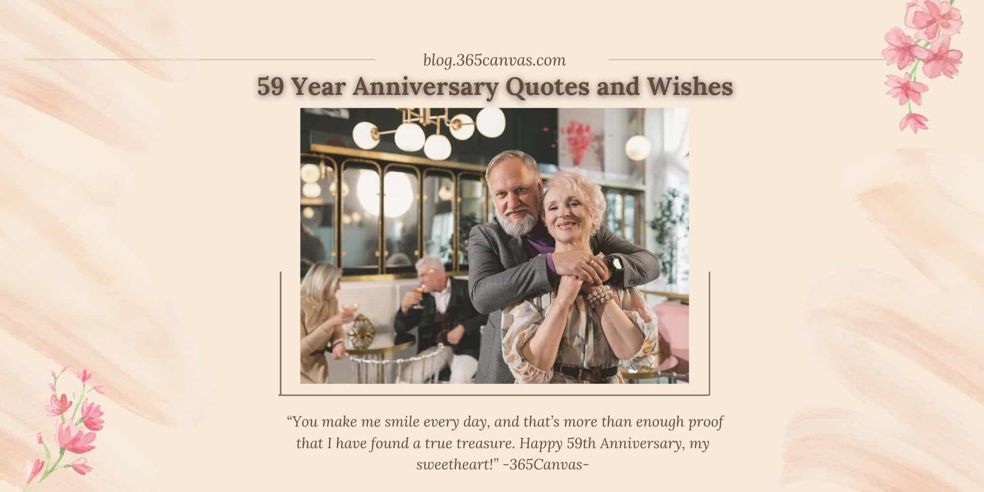 37+ Best 59th Year Charity Anniversary Quotes, Wishes, Messages with Image