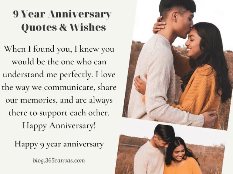 75+ Best 9th year wedding anniversary quotes, Wishes, Messages