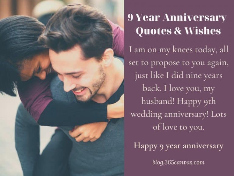 75+ Best 9th year wedding anniversary quotes, Wishes, Messages