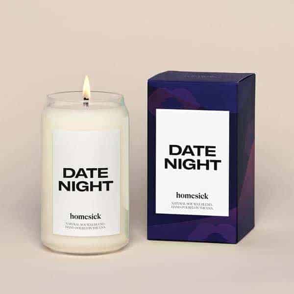 Date Night Candle: anniversary gifts idea for her