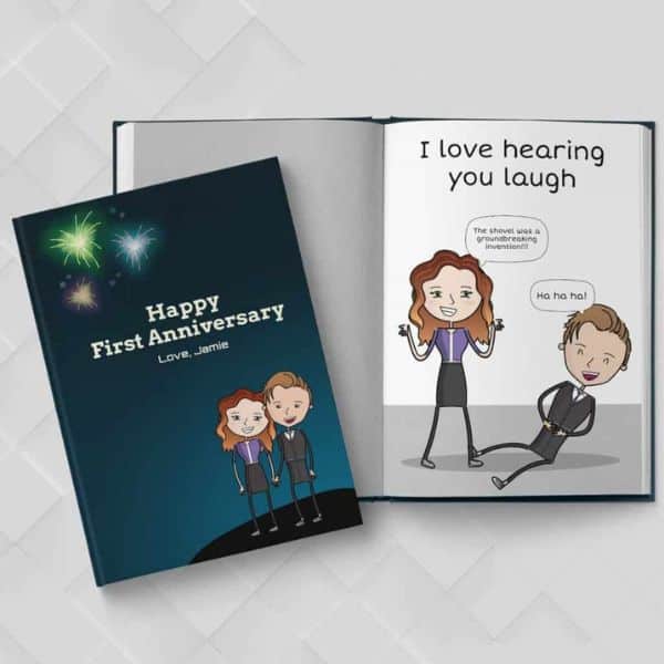 First Anniversary Book for Girlfriend