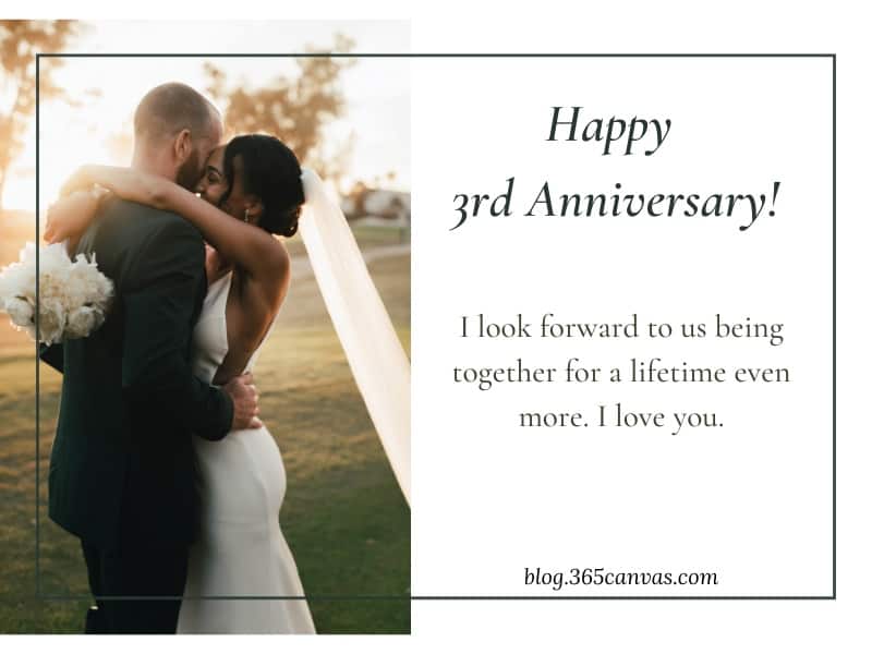 100 Best 3rd Year Wedding Anniversary Quotes Wishes