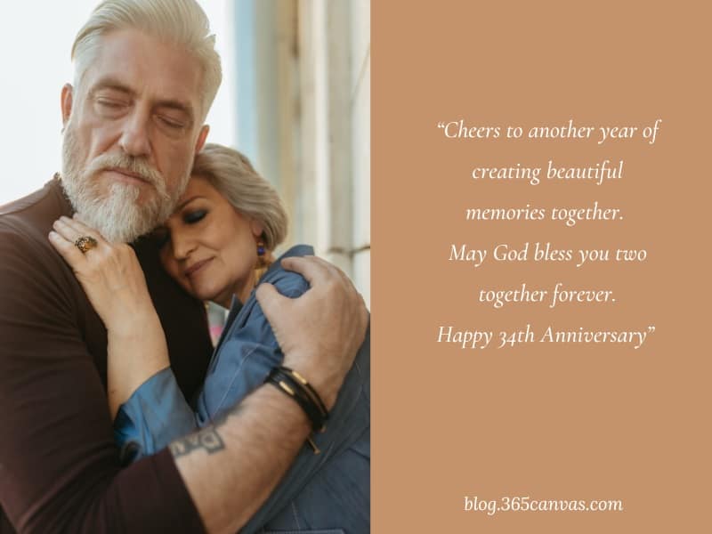 Inspirational 34-Year Anniversary Quotes For Wife