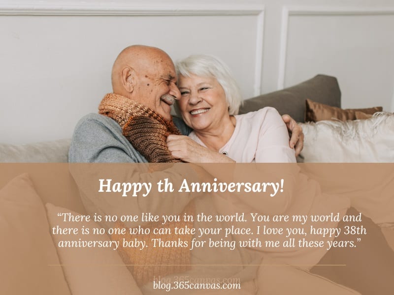 Inspirational 38-Year Anniversary Quotes for Wife