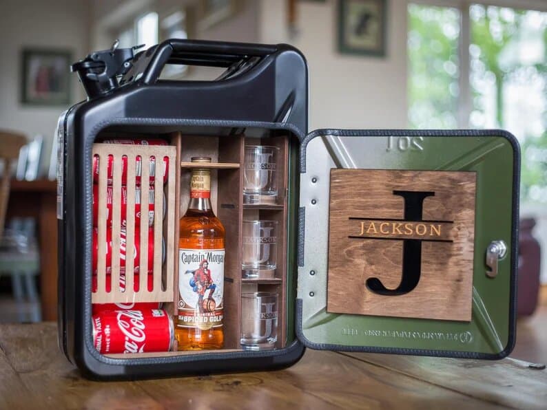 Personalized Mini Bar: something for soldiers