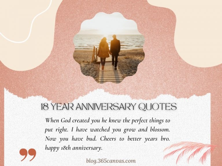 60+ Sweetest 18th Year Wedding Anniversary Quotes, Wishes