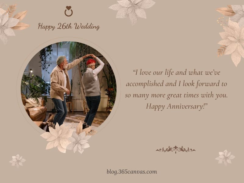 Inspirational 26-Year Anniversary Quotes For Parents