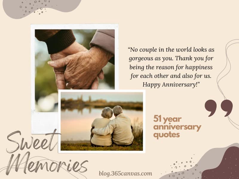Romantic 51 Year Anniversary Quotes for Husband