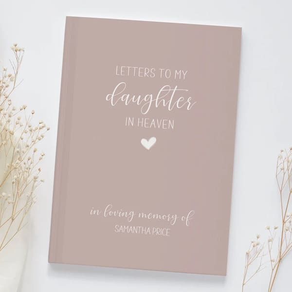 personalized wedding gifts for daughter: Letters to My Daughter Journal
