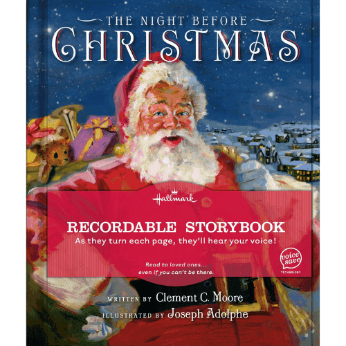 Night Before Christmas Recordable Book Gift for Baby 