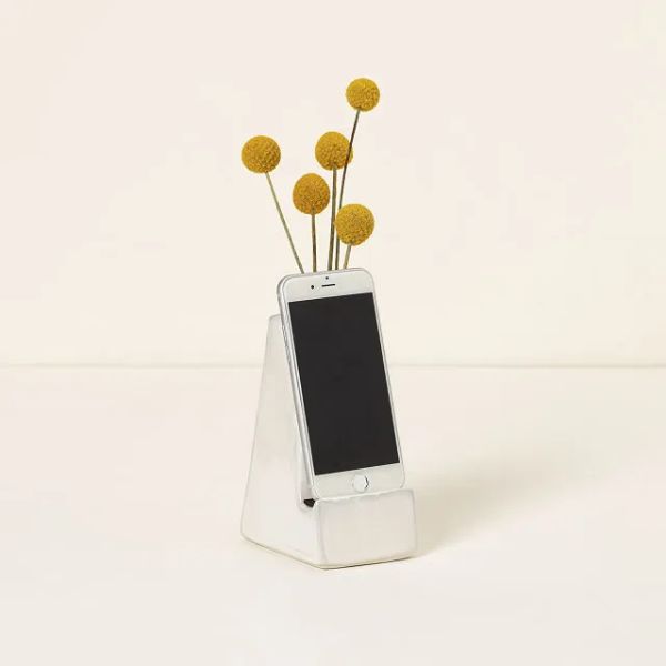 Bedside Smartphone Vase