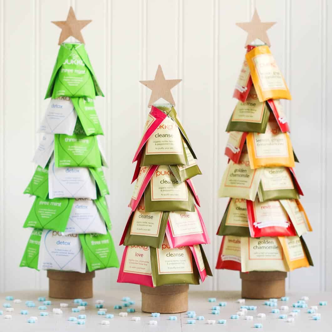 Christmas Tea Tree: christmas gift craft ideas	