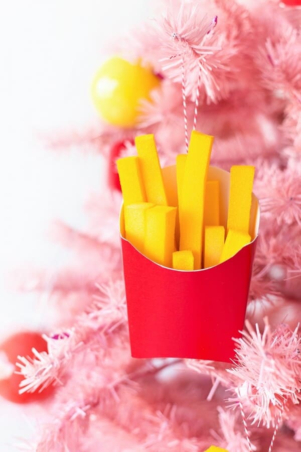 DIY French Fries Ornament: diy souvenir ideas	
