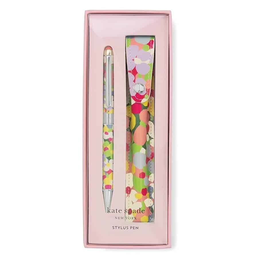Floral Dot Stylus Pen With Pouch: best gifts for teachers christmas