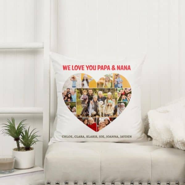 We Love You Photo Pillow for christmas
