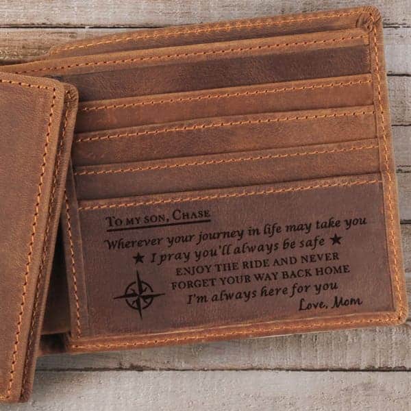 Custom Engraved Wallet