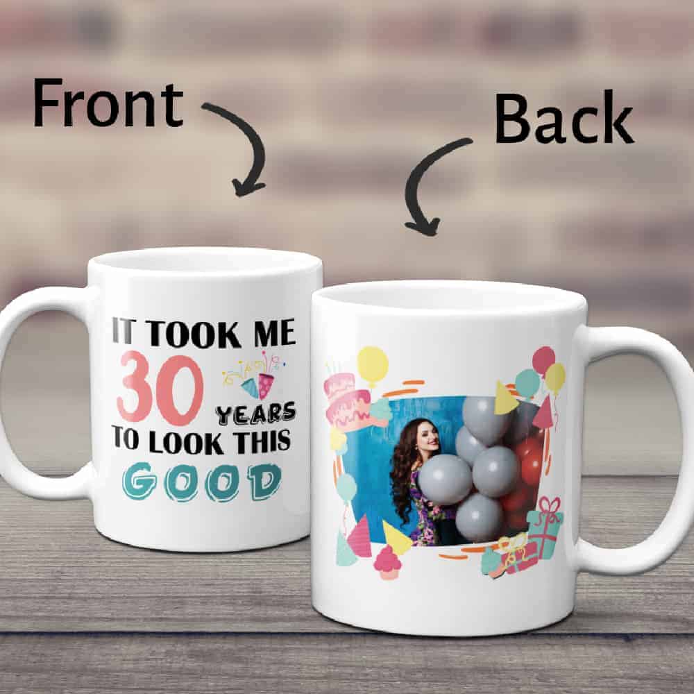 funny birthday photo mug for daughter in law