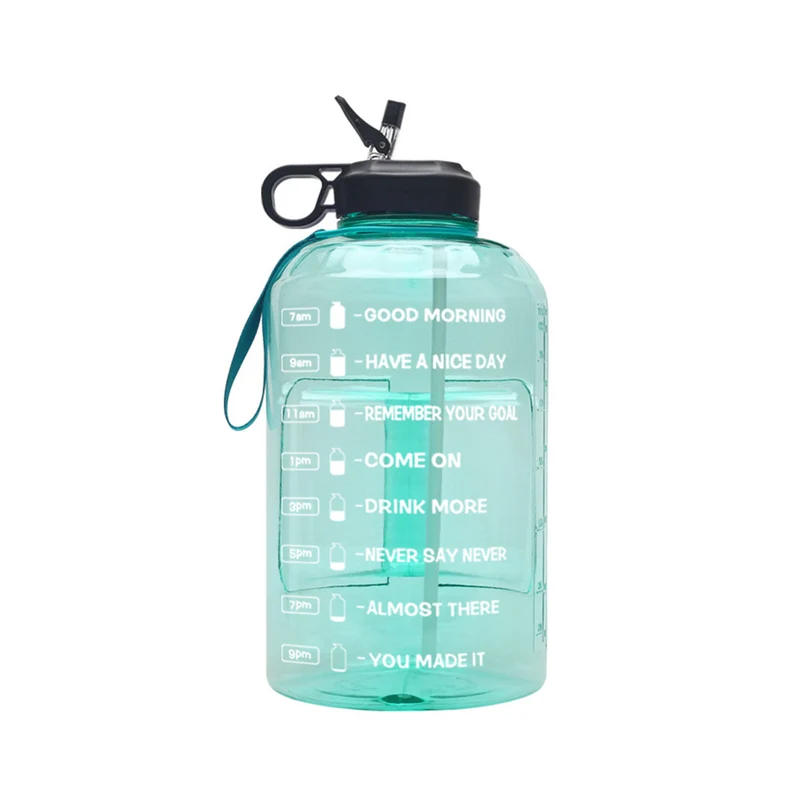Water Bottle With Motivational Time Marker
