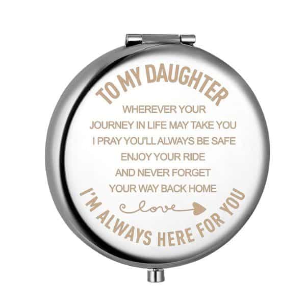 christmas gifts for adult daughter: A Compact Mirror