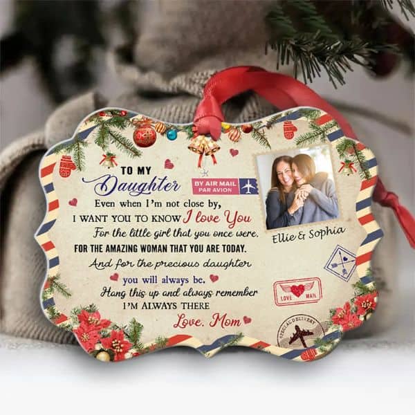 meaningful christmas gifts for daughter: Christmas Ornament