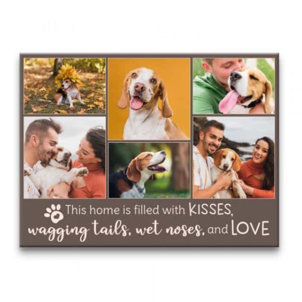 dog gifts: canvas