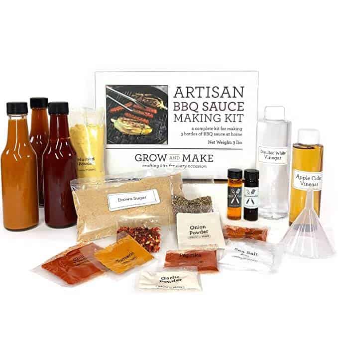 DIY BBQ Sauce Making Kit: christmas giftsfor him