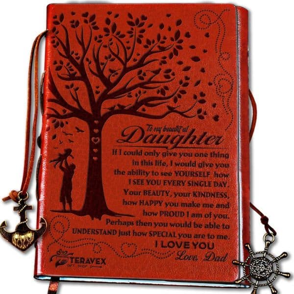 christmas gifts for daughter: Dad To Daughter Notebook