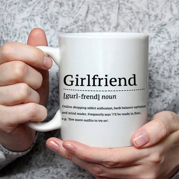 Girlfriend Definition Custom Mug -funny Christmas gifts for girlfriend