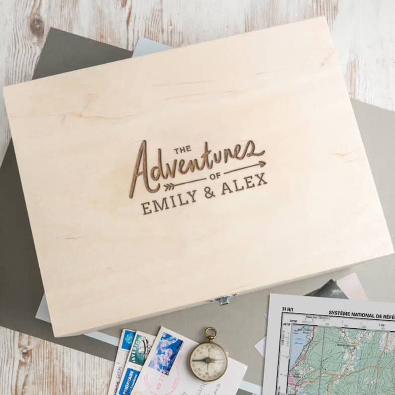Personalised Memory Box: winter gifts for men
