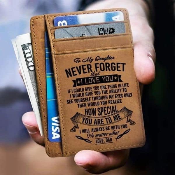Wallet with Love Message
