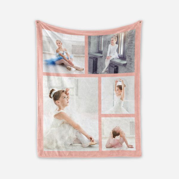 Custom Photo Collage Dance Blanket - valentines day gifts for daughters
