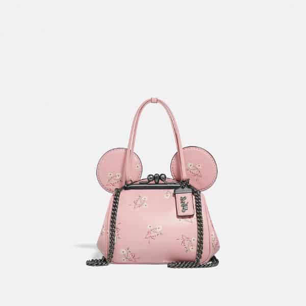 Disney X Coach Minnie Mouse Kisslock Bag - cute Valentines Day gift for daughters