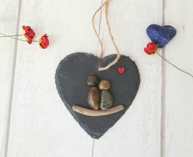 first valentine gift for boyfriend: Rock Crafts