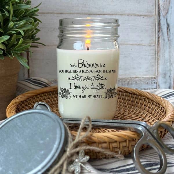 Scented Candle - Valentine’s gift for a grown daughter