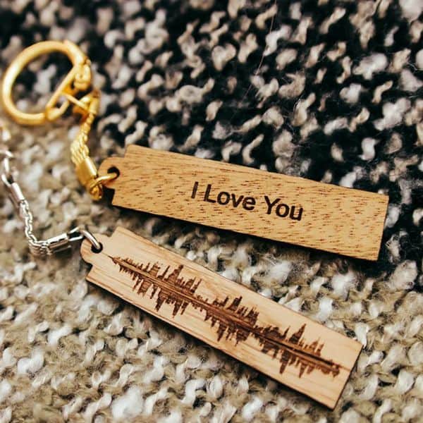 long distance valentines day gifts: Soundwave Keychain