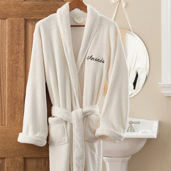 valentines day gift ideas for wife: Personalized Bath Robe