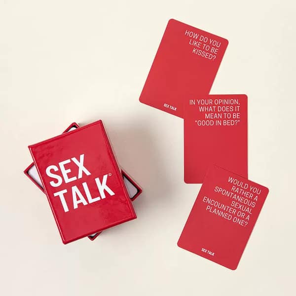 Meaningful valentines gift for girlfriend: Sex Talk Conversation Deck 