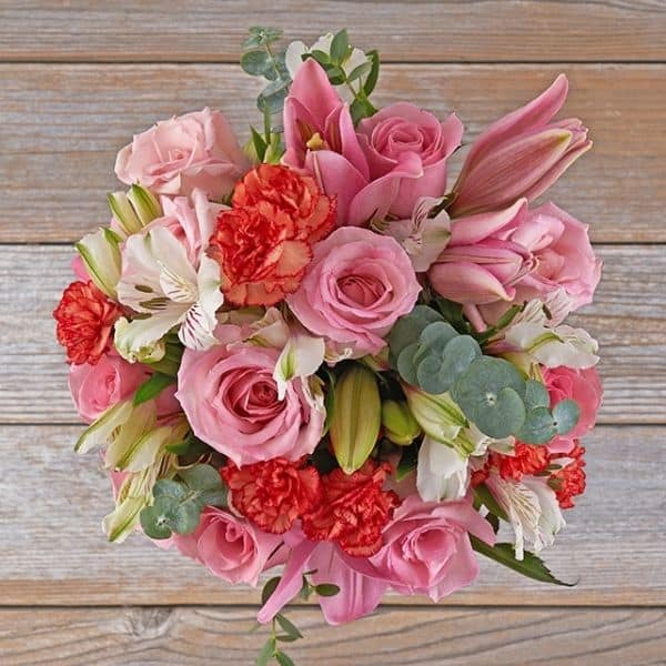 a bouquet of carnations - mothers day flowers
