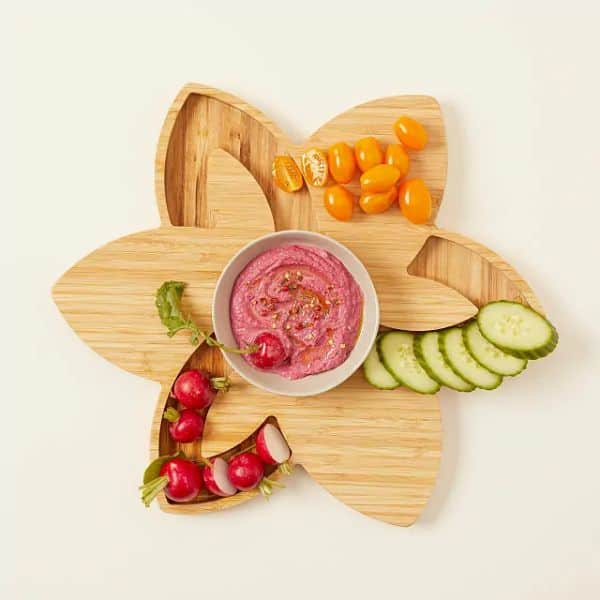 Bamboo Lotus Serving Board - mothers day gifts for aunts