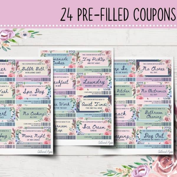 Mom Coupons: awesome mother's day ideas from daughter