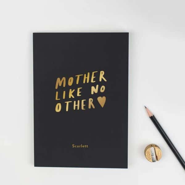 Mother Like No Other Notebook:  mothers day presents from daughter