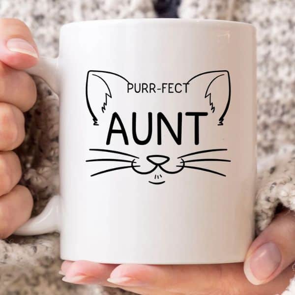 Purr-fect Aunt Mug