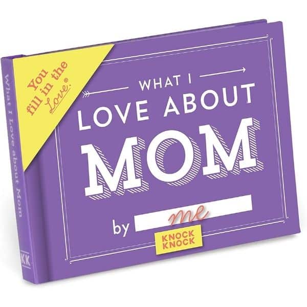 mothers day gift idea: what i love about mom journal