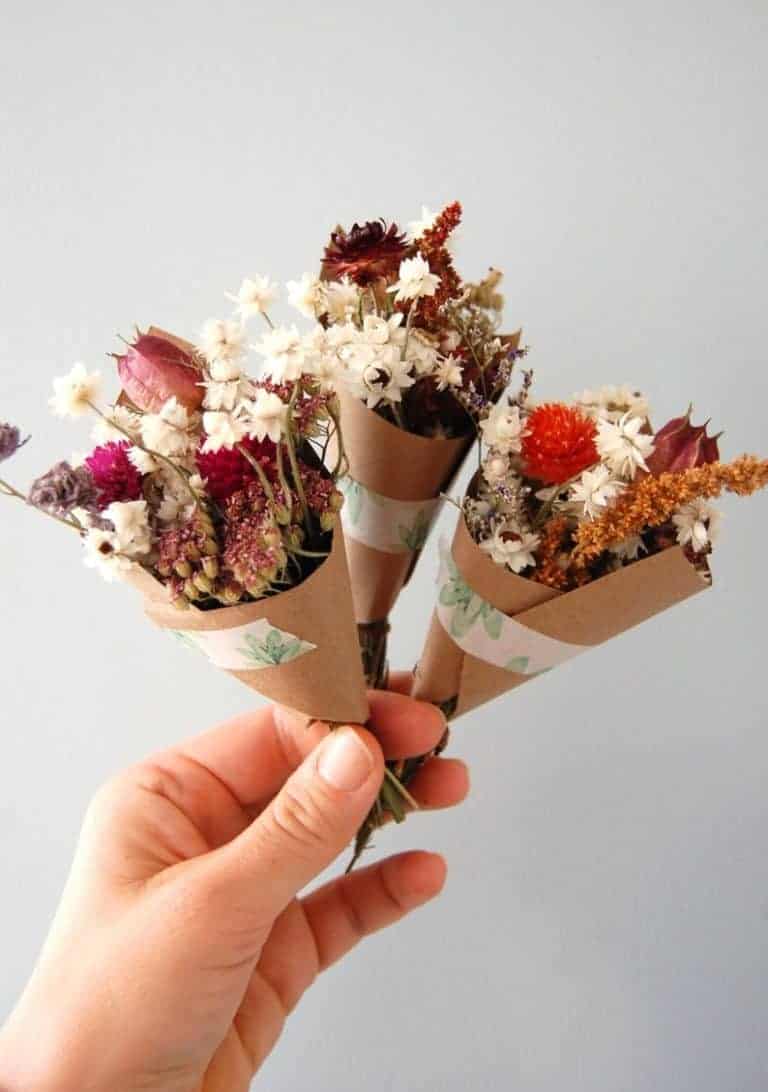 Mini Dried Posie: mother day last minute gifts