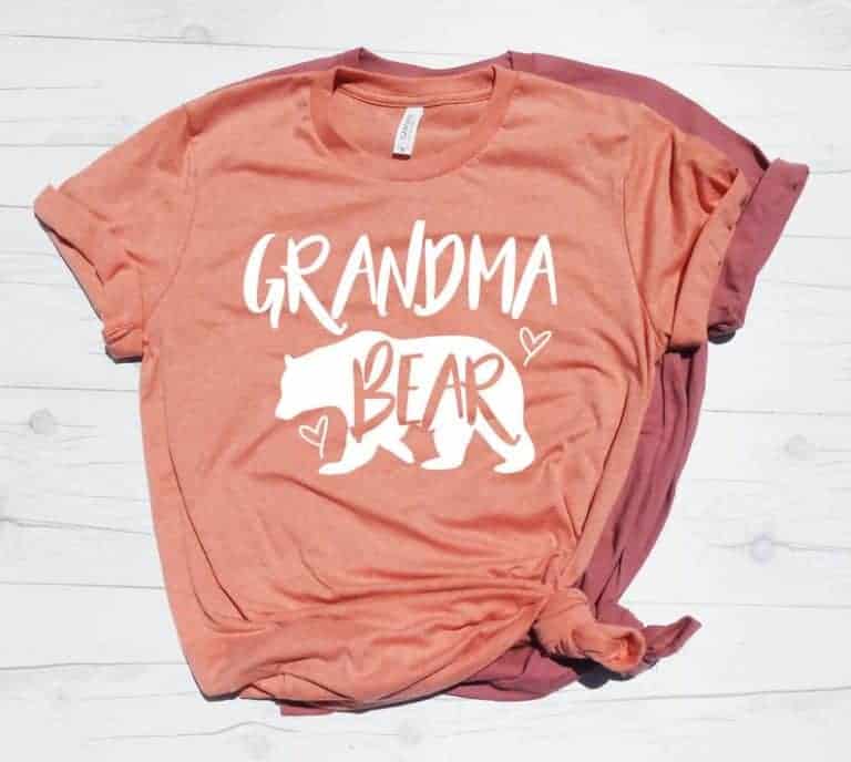 Custom Grandma Bear Shirt: gifts for grandma mothers day