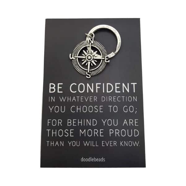 A Compass Key Ring