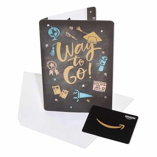 Amazon Gift Card: high school graduation ideas for her