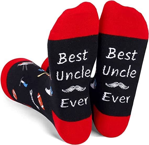 Best Uncle Ever Socks: happy fathers day to the best uncle